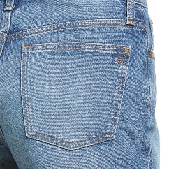 MADEWELL Hight Rise Denim Short - Picture 2 of 8